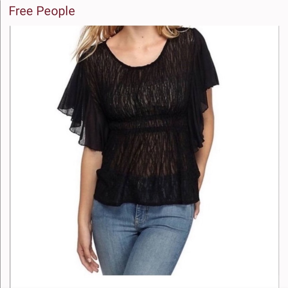 NEW!! Free People Lace June Top Blouse!!